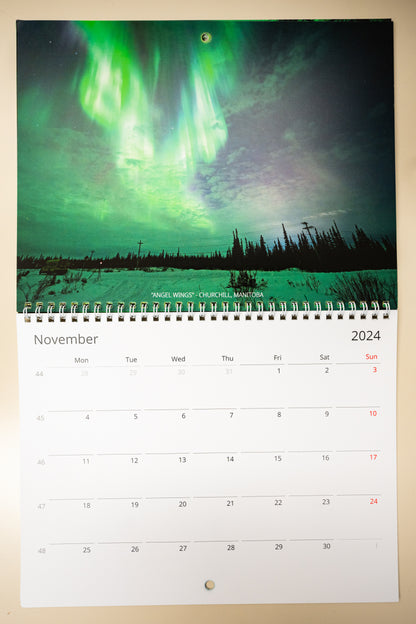 2024 Aurora Borealis Calendar